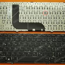 DELL 14Z-5423 14Z-3360 GLOSSY FRAME BLACK (Win8) GR MP-11K56D06920W Laptop Keyboard (OEM-B)