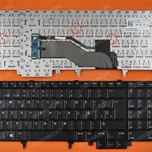 DELL Latitude E6520 BLACK (With Point stick For Win8) SP N/A Laptop Keyboard (OEM-B)