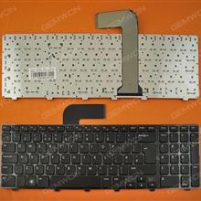 DELL NEW Inspiron 17R N7110 BLACK FRAME BLACK UK N/A Laptop Keyboard (OEM-B)