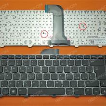 DELL Inspiron 14 3421 14R 5421 Vostro 2421 GLOSSY FRAME BLACK (For Win8) IT 9Z.N8VSW.00E  NSK-L90SW Laptop Keyboard (OEM-B)