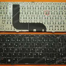 DELL 14Z-5423 14Z-3360 GLOSSY FRAME BLACK PO MP-11K56P06920 Laptop Keyboard (OEM-B)
