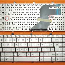 ASUS N75 SILVER(Without foil) UI N/A Laptop Keyboard (OEM-B)