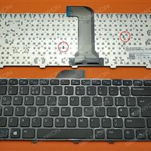 DELL Inspiron 14 3421 14R 5421 Vostro 2421 GLOSSY FRAME BLACK (For Win8) UK NSK-L90SW   9Z.N8VSW.00U Laptop Keyboard (OEM-B)