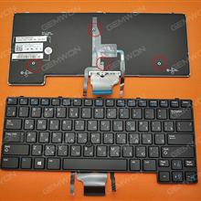 DELL E6430U BLACK FRAME BLACK(Backlit,with point stirt,For Win8) RU PK130R81A06  NSK-L70BC Laptop Keyboard (OEM-B)