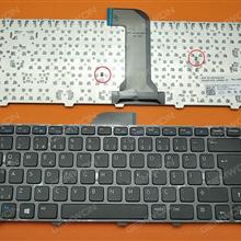 DELL Inspiron 14 3421 14R 5421 Vostro 2421 GLOSSY FRAME BLACK (For Win8) TR NSK-L9OSW   9Z.N8VSW.00T Laptop Keyboard (OEM-B)