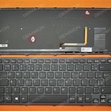 SONY SVF14N Series BLACK FRAME BLACK (With Backlit Board For Win8) BR 149263981  9Z.NABBQ.41B Laptop Keyboard (OEM-B)