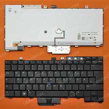 DELL Latitude E6400 E6410 E6500 E6510,Precision M2400 M4400 M4500 BLACK(Backlit,With Point stick,Reprint) GR V082025BK1  PK130AF3B30 Laptop Keyboard (Reprint)