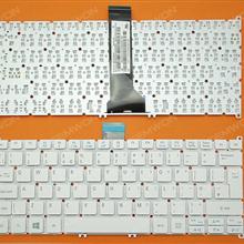 Acer S3-951 S3-391 S5-391 V5-171 Aspire One 725 756 TravelMate B1  WHITE(For Win8) UK N/A Laptop Keyboard (OEM-B)