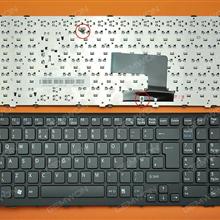 SONY VPC-EE Series BLACK FRAME BLACK (OEM FRAME,Without Foil) UK V16646BA290866745WWA01   V16646BA   24001182  MADE  IN   CHINA Laptop Keyboard (OEM-B)