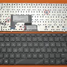 HP MINI 200-4200 BLACK FRAME BLACK (Compatible with MINI 210-3000 1103 110-3500) SP V113246EK1 AENM1P00010 Laptop Keyboard (OEM-B)