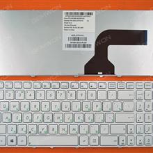 ASUS G73 WHITE FRAME WHITE(Win8) RU NSK-UGOOR Laptop Keyboard (OEM-B)