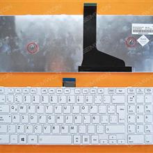 TOSHIBA C55-A WHITE FRAME WHITE(For Win8) LA 9Z.N7USV.Q1E Laptop Keyboard (OEM-B)