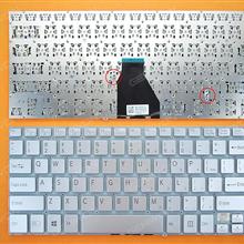 SONY VAIO FIT 14E SILVER (Without FRAME,Without foil, Win8,For Backlit) US 9Z.NABBQ.101 SK1BQ Laptop Keyboard (OEM-B)