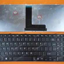 TOSHIBA C50D-B BLACK FRAME BLACK(For Win8) UI 9Z.NBPSC.01D Laptop Keyboard (OEM-A)