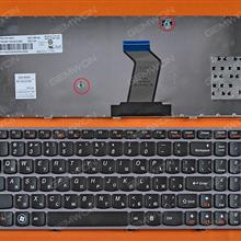 LENOVO Y570 PINK FRAME BLACK Reprint RU N/A Laptop Keyboard (Reprint)