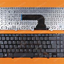 DELL Inspiron  15 3521 15R 5521 2521 GLOSSY FRAME BLACK (For Win8) LA NSK-LA01E Laptop Keyboard (OEM-B)
