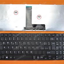 TOSHIBA C50D-B BLACK FRAME BLACK(For Win8) IT N/A Laptop Keyboard (OEM-B)
