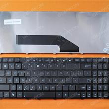 ASUS K50 GLOSSY FRAME BLACK US OKMBO-4620USOO Laptop Keyboard ( )