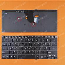 SONY SVF 14 BLACK With Backlit Board(Without FRAME, Pulled, Good condition,Win8) RU 9Z.NADBQ.00R 149237061 D13502005224 Laptop Keyboard (OEM-B)