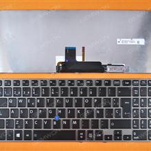 TOSHIBA Z50 GRAY FRAME BLACK (Backlit,For Win8) SP 9Z.NAZBN.00S V30BN Laptop Keyboard (OEM-B)