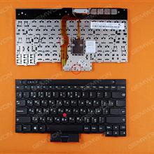 ThinkPad T430 T530 X230 BLACK (For Win8) RU MP-11C23SU-3871W NO.04X1224  0C01908 11S0C01908Z1ZN0U3C30AW Laptop Keyboard (OEM-B)