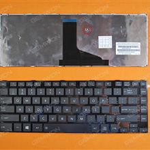 TOSHIBA L830  L840 GLOSSY FRAME BLACK(For Win8) US AEBY3V02010   MP-11B23US-920W Laptop Keyboard (OEM-B)