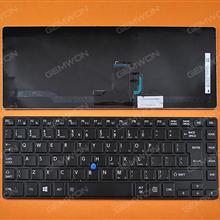 TOSHIBA Z40 BLACK FRAME BLACK (Win8) UI 9Z.NAYUN.201 NSK-V22UN Laptop Keyboard (OEM-B)
