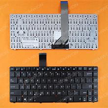 Asus A45V K45V A85V R400 K45VD A85 R400V BLACK(Without FRAME,Without foil,Win8) US N/A Laptop Keyboard (OEM-B)
