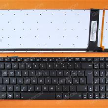 ASUS N56 N56V U500VZ N76 N76VM N76VJ BLACK(With foil,Without FRAME,Backlit) IT N/A Laptop Keyboard (OEM-B)