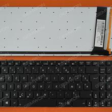 ASUS N56 N56V U500VZ N76 N76VM N76VJ BLACK(Without FRAME,Backlit,Win8) FR AENJ8F01010  9Z.N8BBQ.K0F Laptop Keyboard (OEM-B)