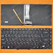 ACER  Aspire R7-572 R7-572G R7-572P BLACK( Win8, Backlit) RU 9Z.N9LBC.A0R  R5ABC PK130YO1A04 Laptop Keyboard (OEM-B)