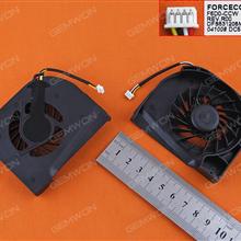 HP DV6000(For Intel,Original) Laptop Fan GC055515VH-A    DFS531205M30T     KSB0605HB(DC5V 0.36A)  AB7505HF-LBB