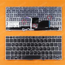HP 2170P SILVER FRAME BLACK(Win8) LA N/A Laptop Keyboard (OEM-B)