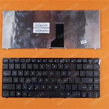 ASUS UL30 GLOSSY FRAME BLACK(WHITE Printing) US N/A Laptop Keyboard (OEM-B)