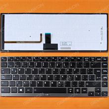 TOSHIBA Z830 GRAY FRAME BLACK (Backlit,For Win8) LA N/A Laptop Keyboard (OEM-B)