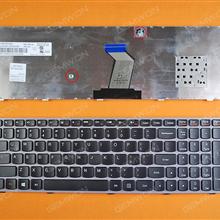 LENOVO Y570 PINK FRAME BLACK(For Win8) US 25010825   MP-10K53US-686 Laptop Keyboard (OEM-B)