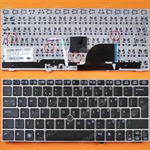 HP 2170P SILVER FRAME BLACK UK N/A Laptop Keyboard (OEM-B)