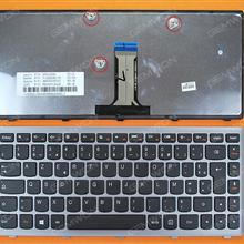 LENOVO flex 14 G400S  GRAY FRAME BLACK (For Win8) FR N/A Laptop Keyboard (OEM-B)