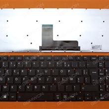 TOSHIBA  L50-B S50-B L50D-B L50T-B L50DT-B L55(D)-B S55-B S55T-B S55D-B  BLACK(Without FRAME, Win8) FR N/A Laptop Keyboard (OEM-B)
