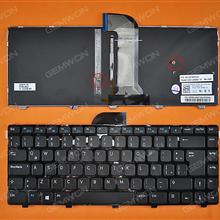 DELL Inspiron 14 3421 14R 5421 Vostro 2421 GLOSSY FRAME BLACK With Backlit Board (For Win8) LA N/A Laptop Keyboard (OEM-B)