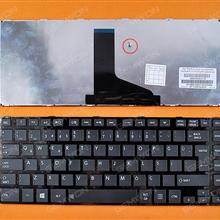 TOSHIBA L830  L840 GLOSSY FRAME BLACK(For Win8) TR N/A Laptop Keyboard (OEM-B)