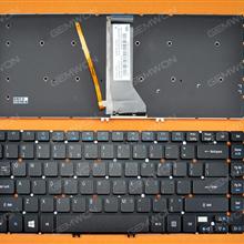 ACER  Aspire R7-572 R7-572G R7-572P BLACK(Backlit, Win8 ) US 9Z.N9LBC.A1D R5ABC Laptop Keyboard (OEM-A)