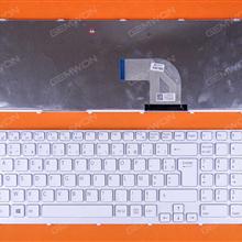 SONY SVE15 WHITE FRAME WHITE(For Win8) FR N/A Laptop Keyboard (OEM-B)