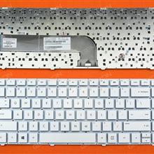 HP DV4-5000 WHITE(For Win8) US V131662BS2 Laptop Keyboard (OEM-B)
