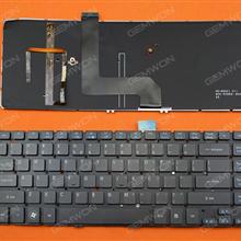 ACER Aspire M5-481T M5-481TG M5-481PT M5-481PTG BLACK(With Backlit board) US NSK-R2BBQ Laptop Keyboard (OEM-B)