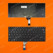 TOSHIBA Z30 BLACK FRAME BLACK(For Win8,Without Point stick) UK N/A Laptop Keyboard (OEM-B)