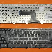 DELL Inspiron  15 3521 15R 5521 2521 GLOSSY FRAME BLACK (For Win8)OEM TR N/A Laptop Keyboard (OEM-A)