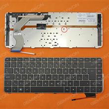HP ENVY 14 BRONZE FRAME BLACK(Backlit) TR 592871-141 Laptop Keyboard (OEM-B)