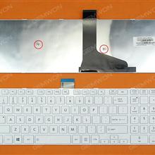 TOSHIBA S50-A S50D-A S50DT-A S50T-A S55-A S55D-A S55DT-A S55T-A WHITE FRAME WHITE (For Win8) US V138170BS1 Z.N7USQ.N01 TVNSQ Laptop Keyboard (OEM-B)