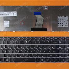 LENOVO Y570 PINK FRAME BLACK (For Win8) RU N/A Laptop Keyboard (OEM-B)